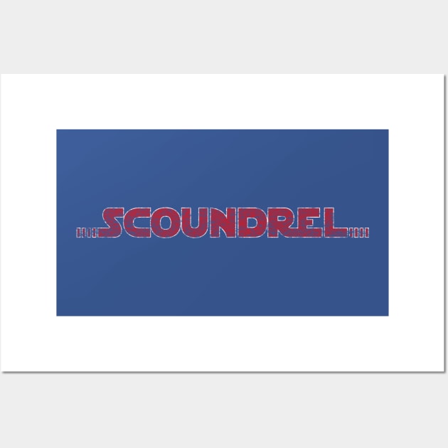 Scoundrel Wall Art by AnimalatWork